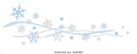 Snow Banner Stock Vector (Royalty Free) 362693807 | Shutterstock