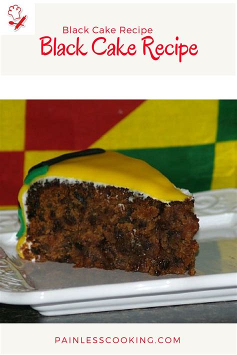 Decadent Jamaican Black Cake