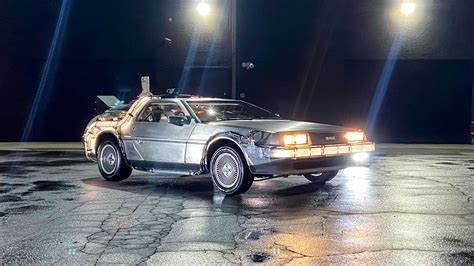 "Back To The Future" DeLorean time machine replica up for sale