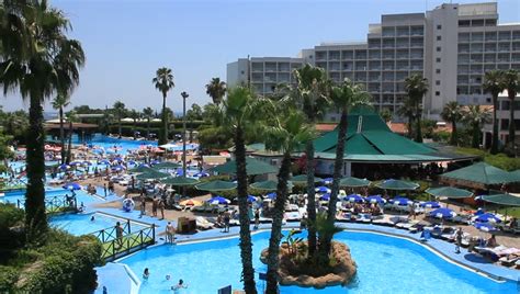 Time-lapse Of Swimming Pool In A Luxury Hotel, Shot From A High Floor Balcony In Acapulco ...