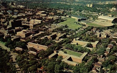 Aerial View of Minneapolis Campus, University of Minnesota