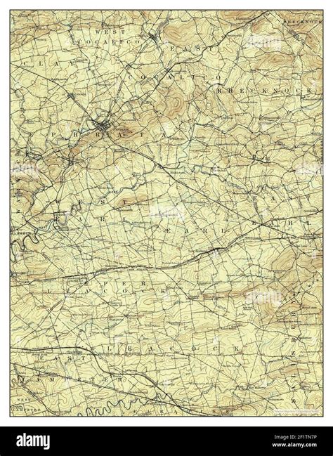 New Holland, Pennsylvania, map 1908, 1:62500, United States of America by Timeless Maps, data U ...