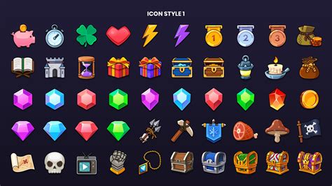 730+ 2D Icon Pack in 2D Assets - UE Marketplace