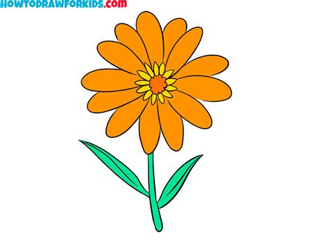 Easy Flower Drawings In Pencil | Best Flower Site