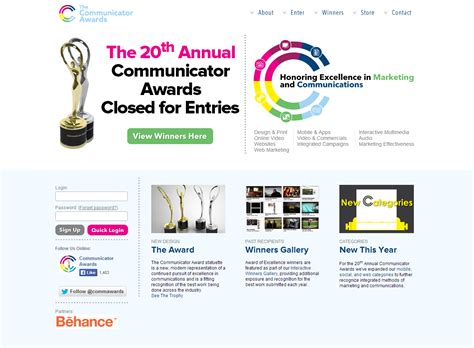 17 More Awesome Awards Websites | OpenWater