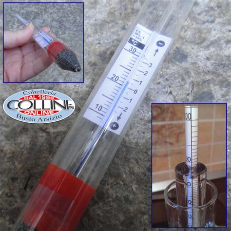 Made in France - Thermometer to measure the quantity of alcohol - The ...