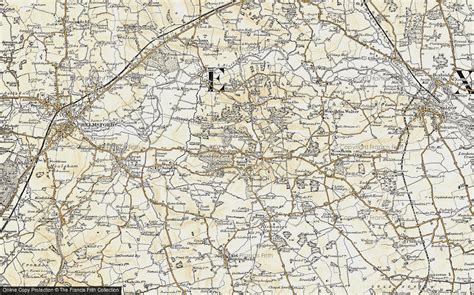 Historic Ordnance Survey Map of Danbury, 1898