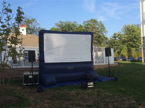 Inflatable Movie Screen Rentals in NJ- CMT Sound Systems