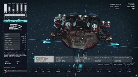 The very best combat build for Narwhal spaceship : r/Starfield