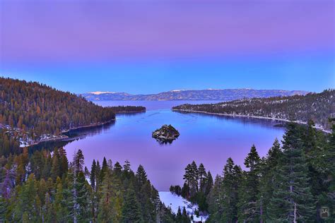 Lake Tahoe Winter Sunset | Shutter Warrior