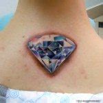Diamond Tattoo Meaning, Design & Ideas