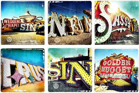 Vintage Vegas signs by Pink Antler Photography! | Retro graphic design ...