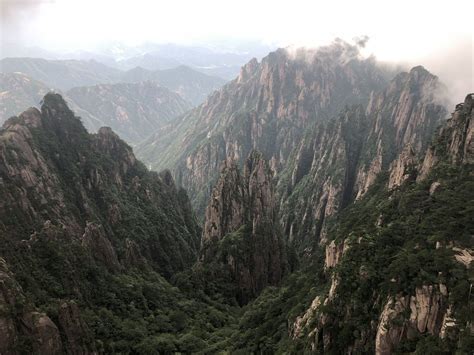 Huangshan mountain, China