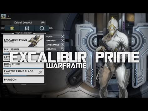 Is there an Excalibur prime?,