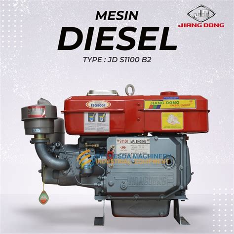 Mesin Diesel Jiang Dong S1100 - Diesel JiangDong 18Hp