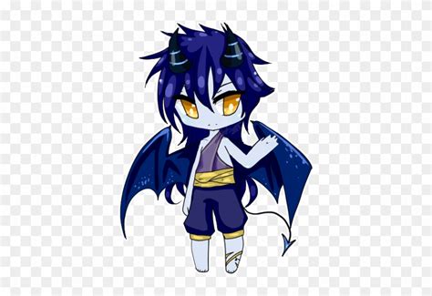 Chibi Demon Wings - Anime Demon Boy Chibi - Free Transparent PNG Clipart Images Download