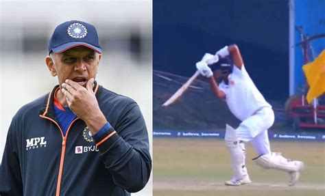 [Watch] Rahul Dravid’s son Samit plays attractive strokes during his 98 ...