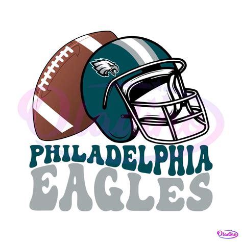 Philadelphia Eagles Helmet Football SVG Download