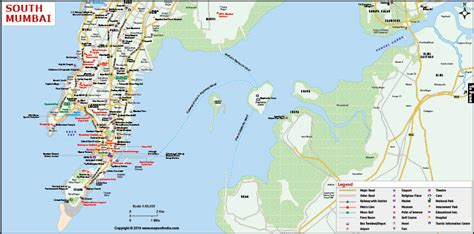 South Mumbai City Map