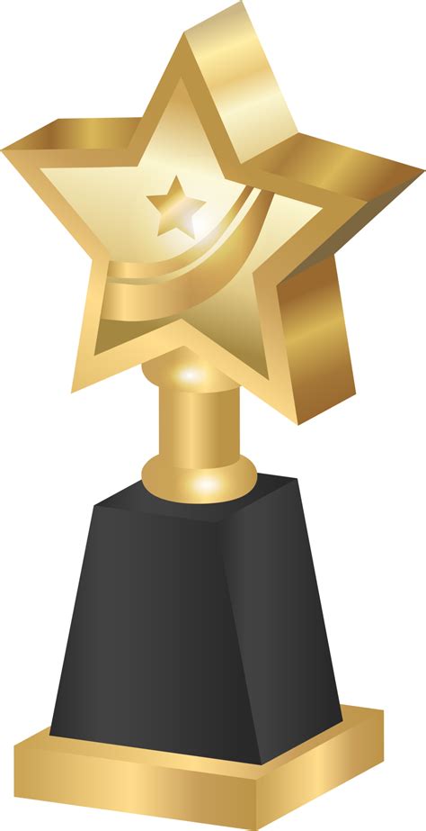 gold trophy icon 13821755 PNG