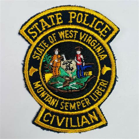 Civilian West Virginia State Police Patch | #3830382760