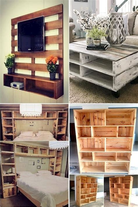 Skid Furniture | Pallet Book | How To Make Wooden Pallet Furniture in ...