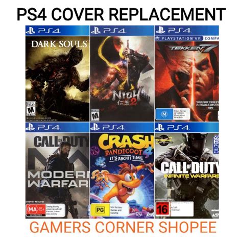 PS4 Game Covers Replacement | PS4 Covers | PS4 Game Covers | ps4 coverart | PS4 Cover | Shopee ...