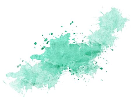 Download Colorful hand painted watercolor background. Green watercolor brush strokes. Abstract ...