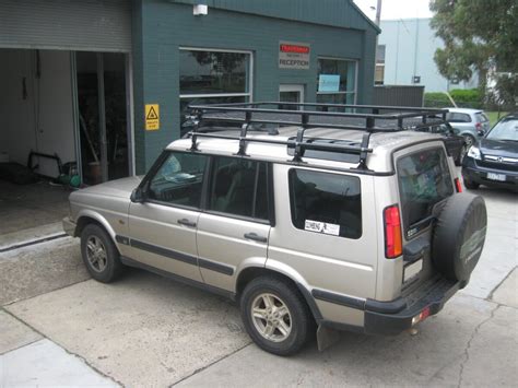 Land Rover Discovery 2 03/99 - 03/05 Wagon Oval Steel Roof Rack | Tradesman Roof Racks