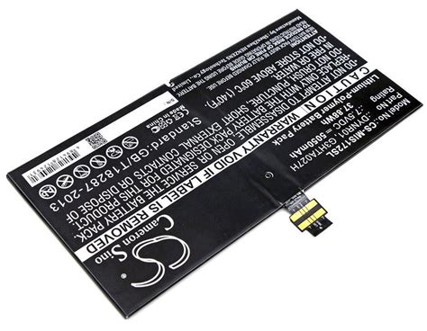 Microsoft 1724 Surface 4 Surface Pro 4 Surface Pro Replacement Battery: BatteryClerk.com