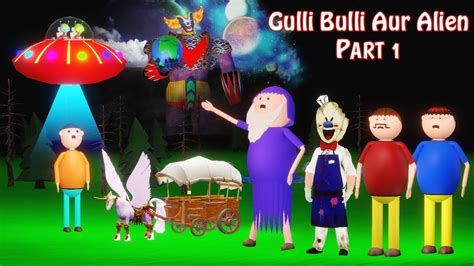 Gulli Bulli and Aliens Part 1 | Gulli Bulli and Baba | Cartoon | – Go IT