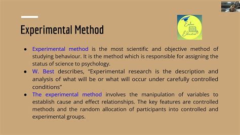 Experimental Method of Educational Psychology - YouTube