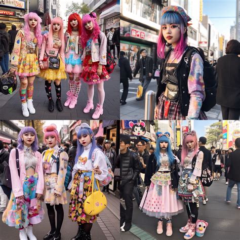 Harajuku fashion Midjourney style | Andrei Kovalev's Midlibrary 2.0