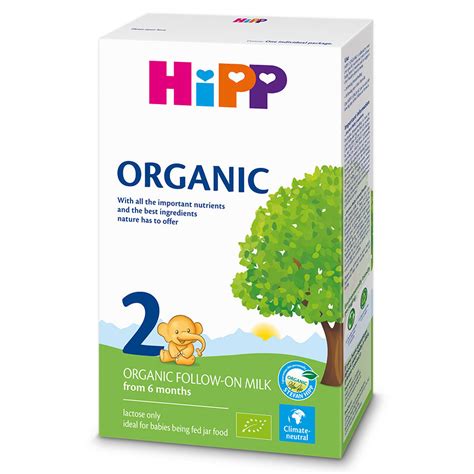 Organic milk formula