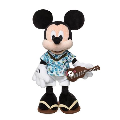 Disney Store Mickey Mouse Hawaii Plush New with Tag - Walmart.com ...