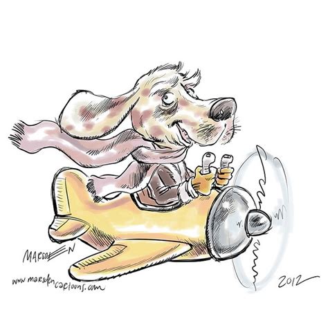 Cartoon sketch of dog flying airplane | Cartoon sketches, Dog sketch ...