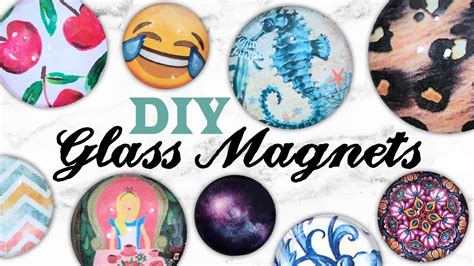 DIY Glass Magnets - Craft Amazing - YouTube