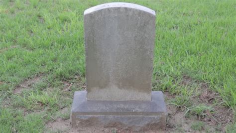 Blank Tombstone Template