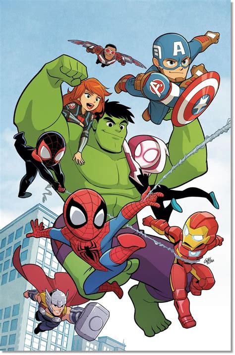 Marvel Renames Its Super Hero Adventures Comics to Make Each a #1 | Chibi marvel, Marvel ...