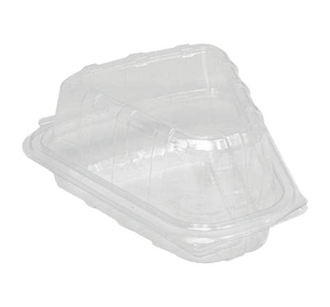 HINGED 9" PIE CONTAINER - STANDARD - 200/CASE - Wow Plastics, Inc.