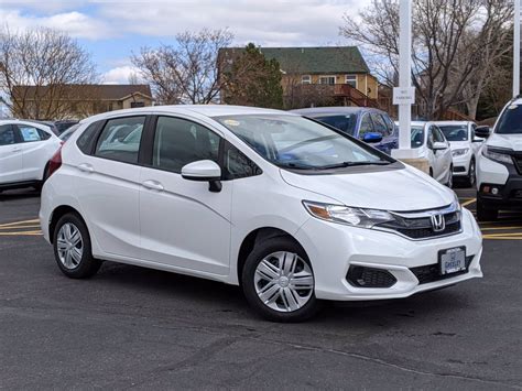 New 2020 Honda Fit LX Hatchback in Greeley #20H358 | Honda of Greeley