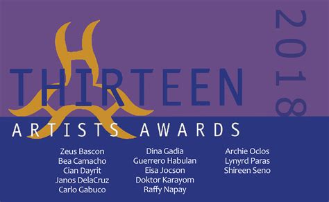 CCP announces its 13 Artists Awardees for 2018 | Philippine Primer