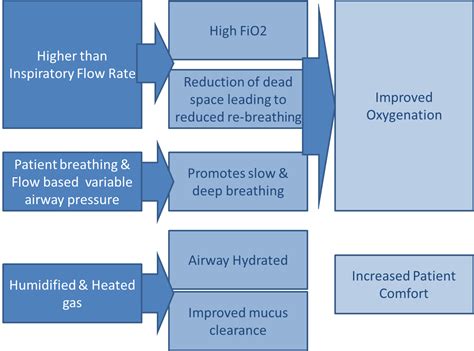 Difference between High Flow Oxygen therapy and Ventilator