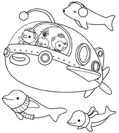 Octonauts Octopod Coloring Pages at GetDrawings | Free download