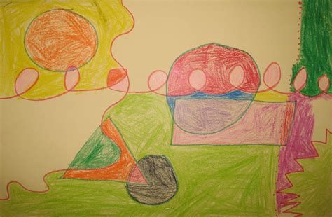 The Elemental Art Room: Abstract Shape Drawings (K-2)