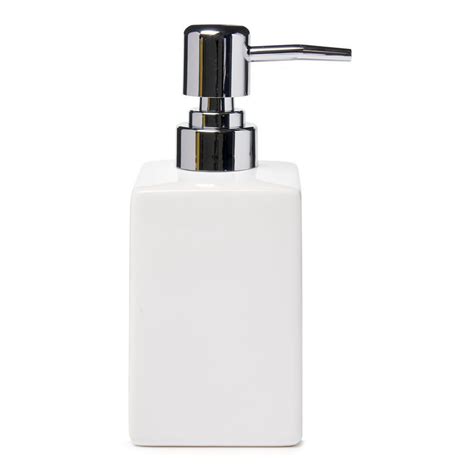 White Ceramic Soap Dispenser | Soap dispenser, Ceramic soap dispenser, Soap