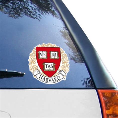 Harvard Crimson 7.25" x 5.25" Color Decal