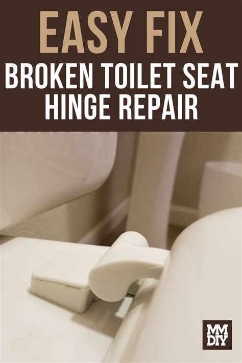 How to repair a broken toilet seat hinge – Artofit