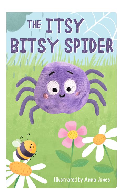 The Itsy Bitsy Spider Oversized Finger Puppet Book - Little Hippo Books