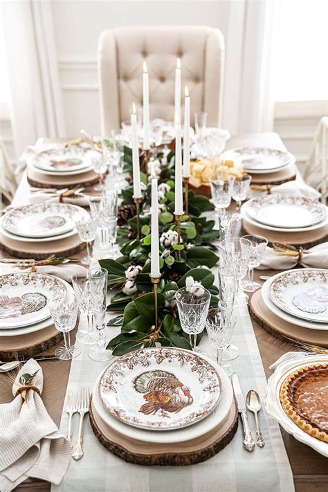 Traditional Southern Thanksgiving Tablescape | Thanksgiving dinner ...